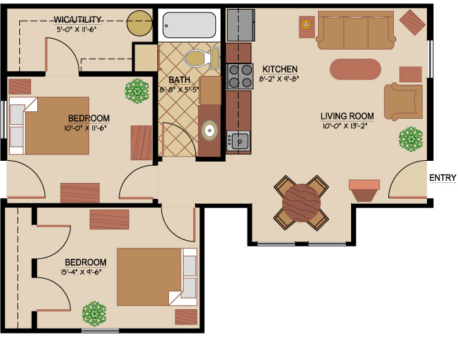 Myrtlewood Floor Plan